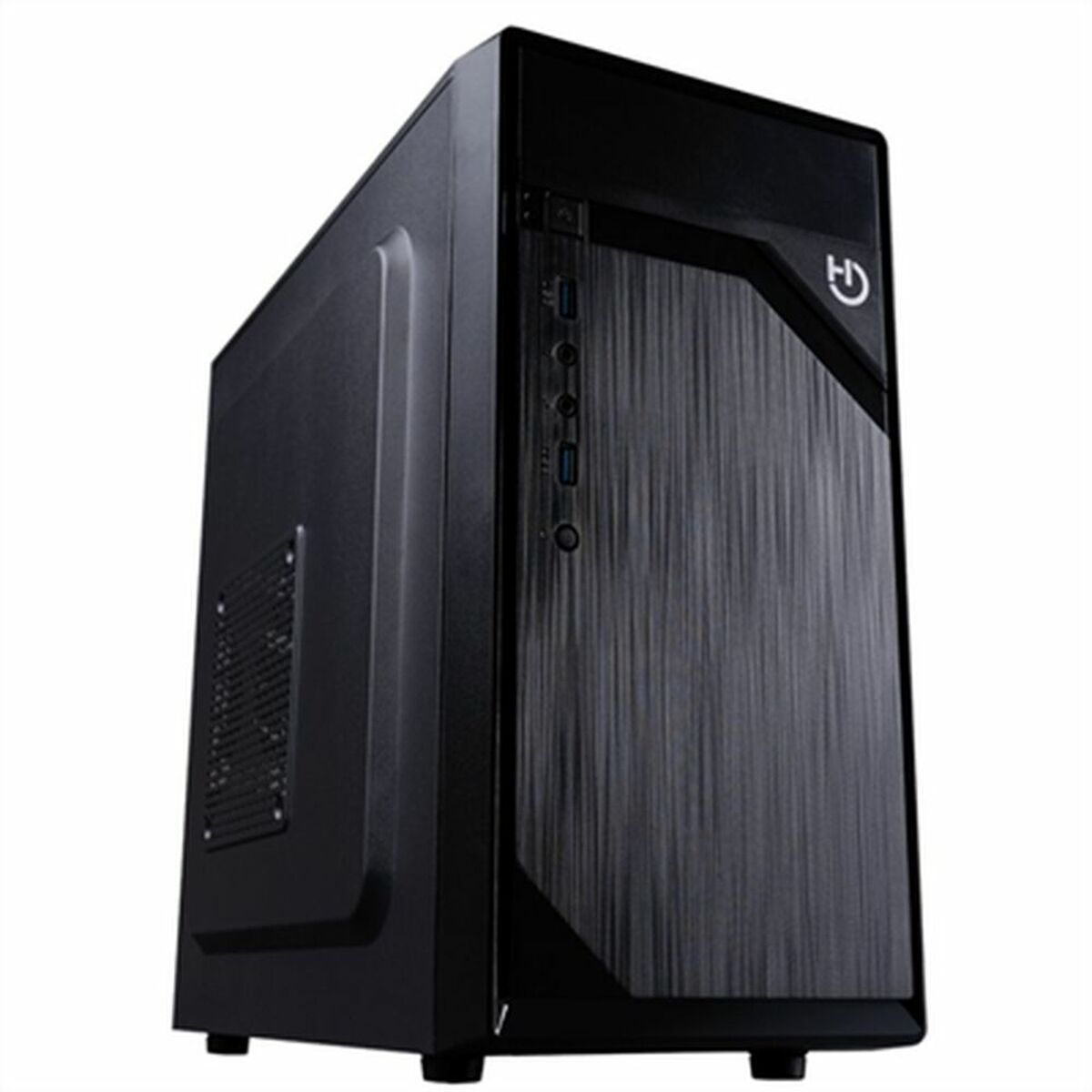 ATX/mATX semi-tornikotelo Hiditec CHA010032 Musta